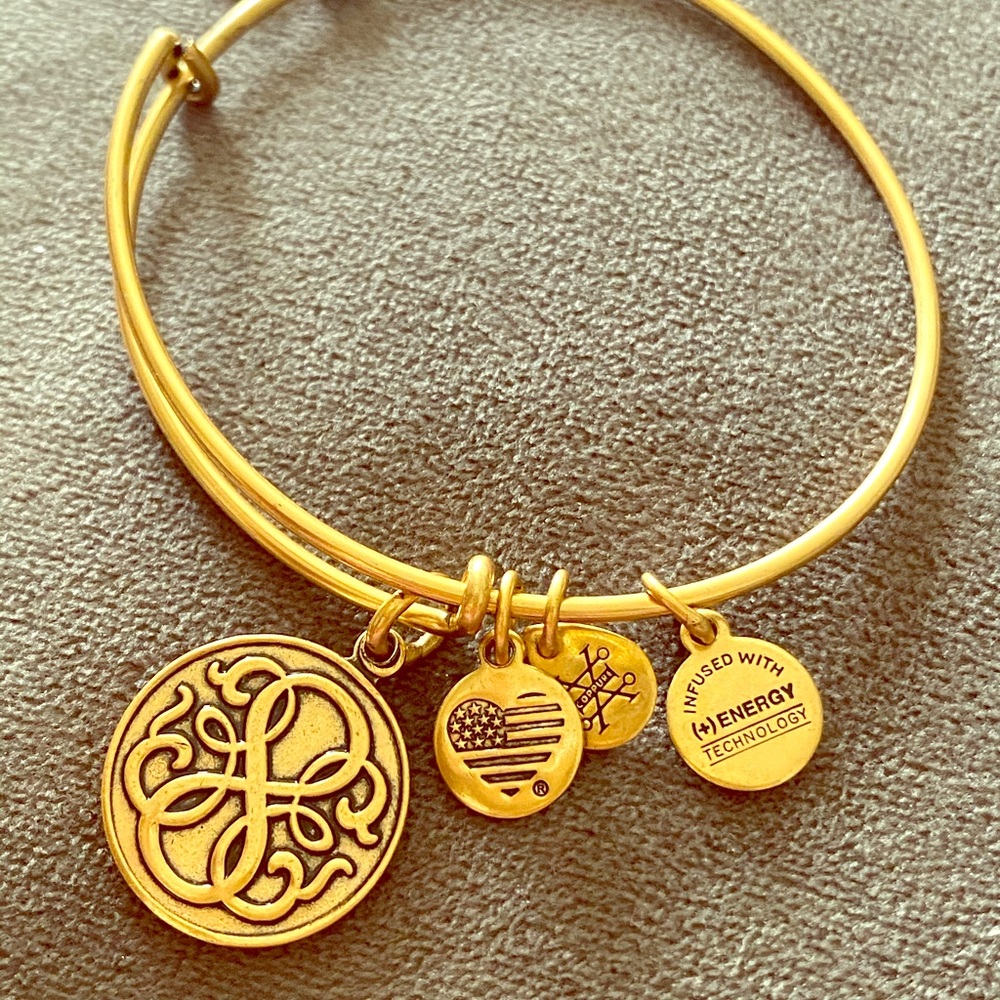 ALEX AND ANI “PATH OF LIFE “ gold bracelet